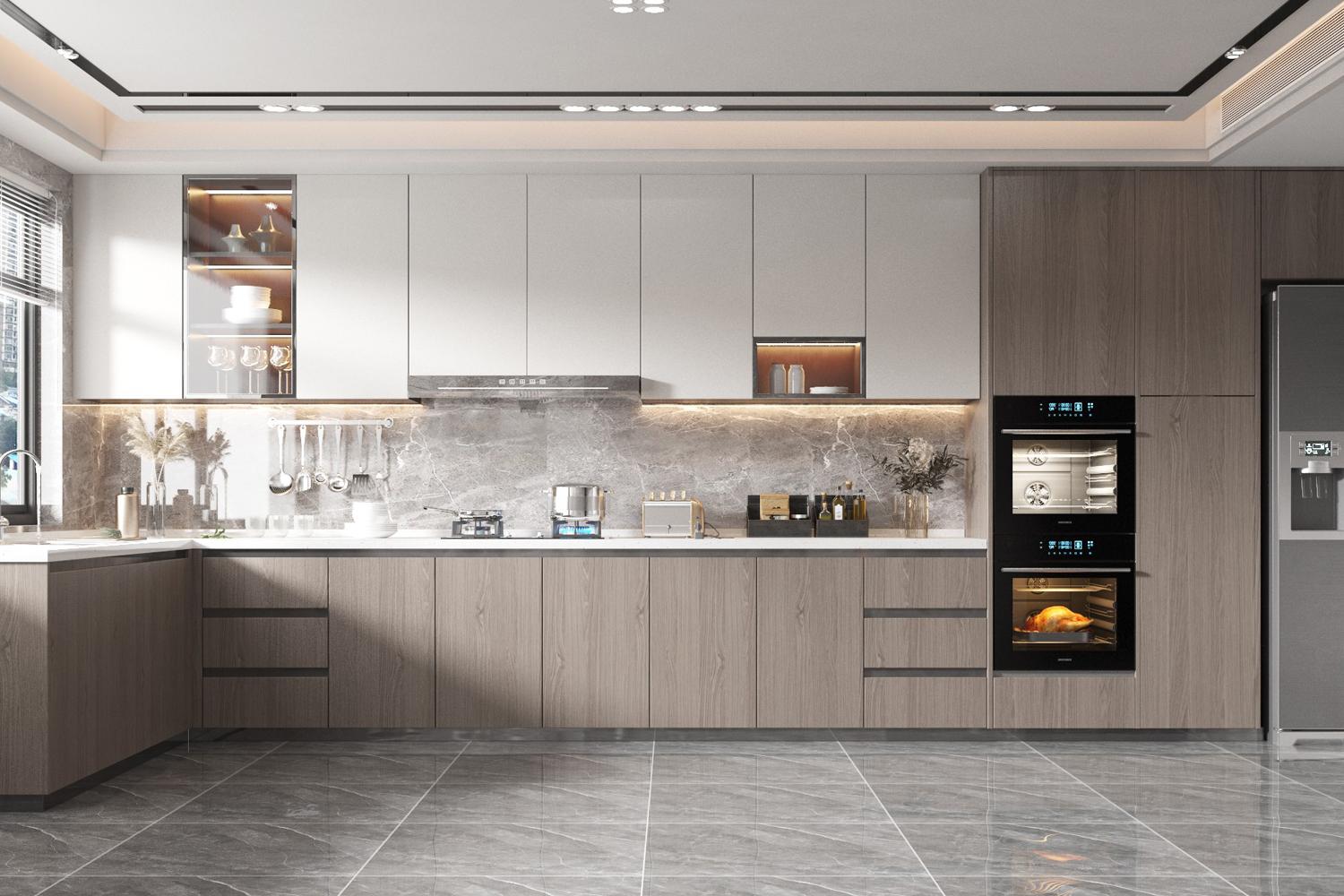 Custom Kitchen Cabinets Minimalist Style Functional Design Modern Home