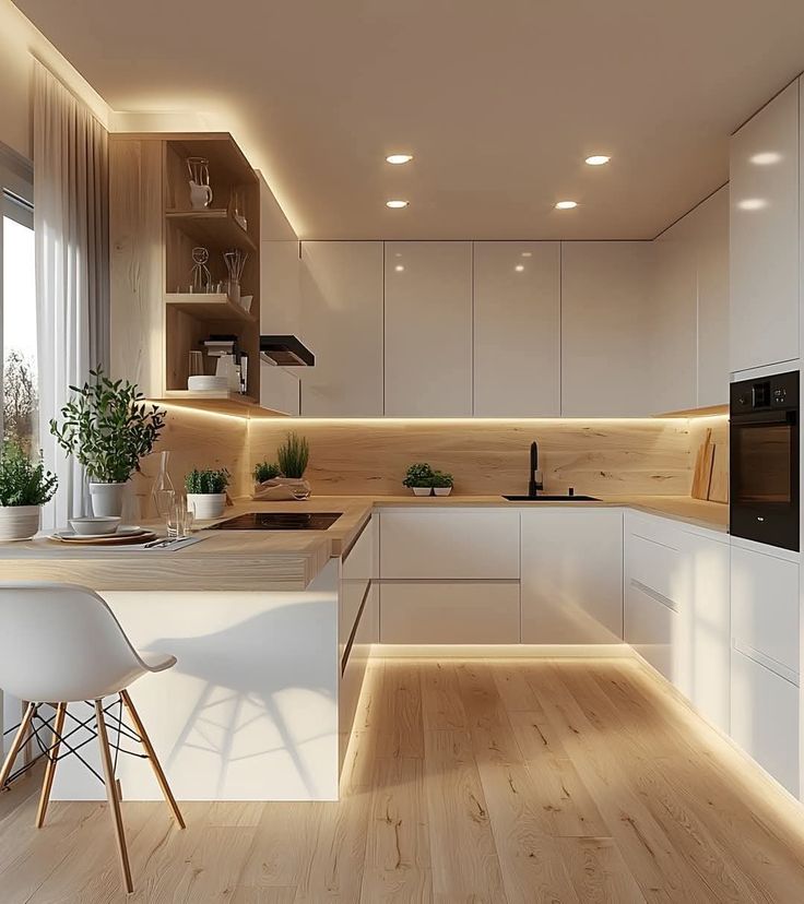Finish swatches from UK Kitchen Cabinet Manufacturers—matte white, oak veneer, navy, and green.
