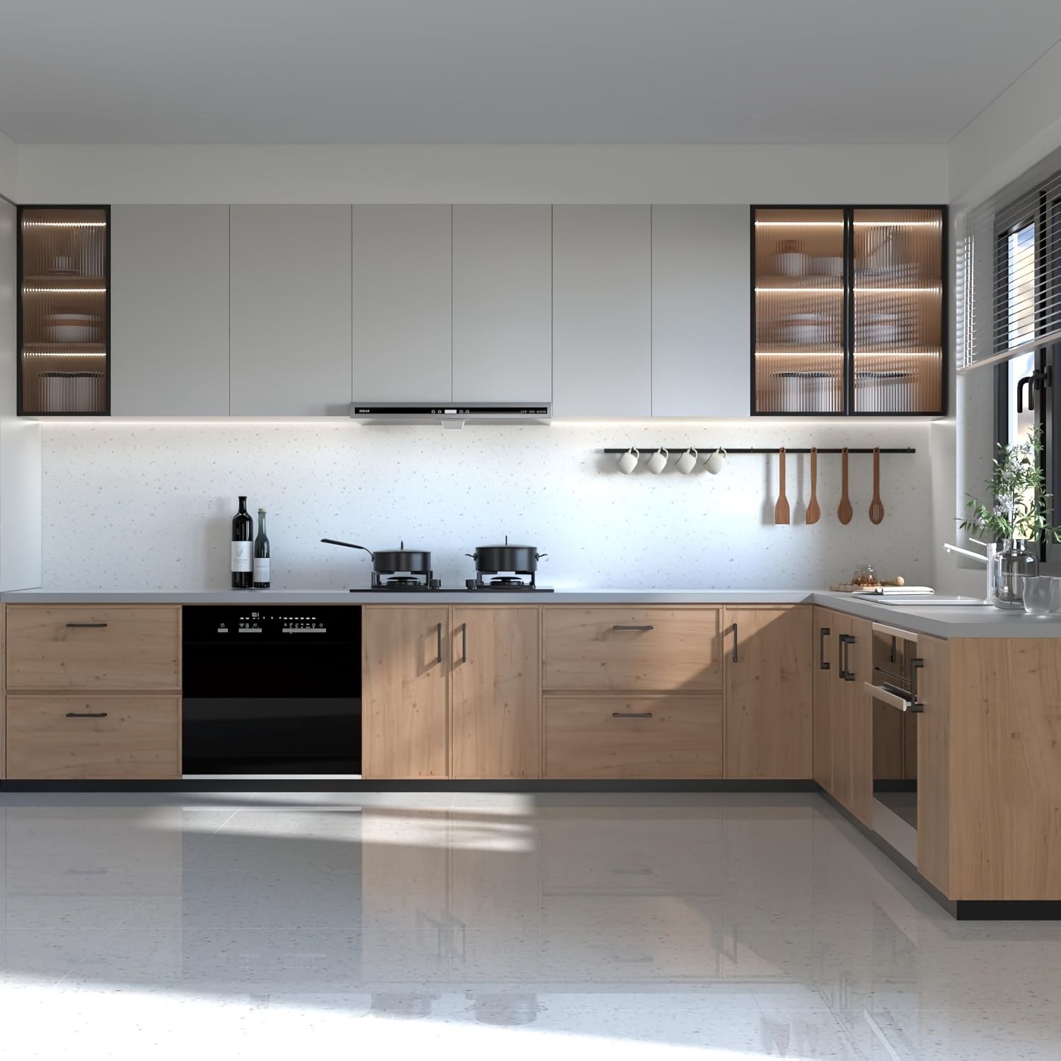 AIS LUXURY MELAMINE KITCHEN CABINET