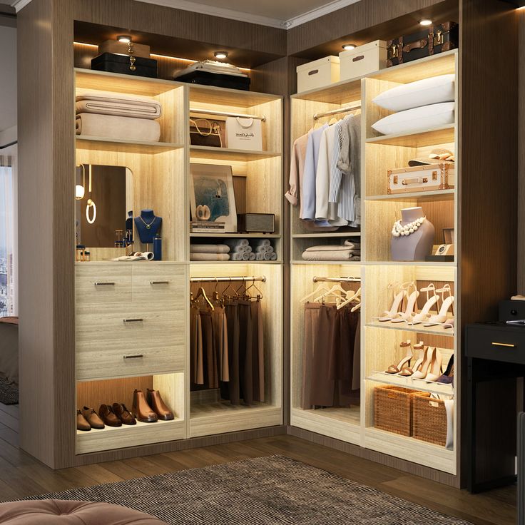 lighting Luxury kitchen cabinet