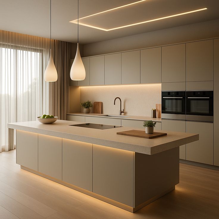 “Fingerprint-free matte and glossy kitchen cabinet finishes trending in UK 2025.”