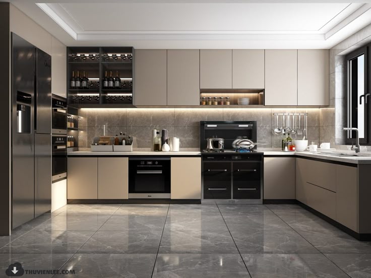 modern kitchen design trends for residential developments