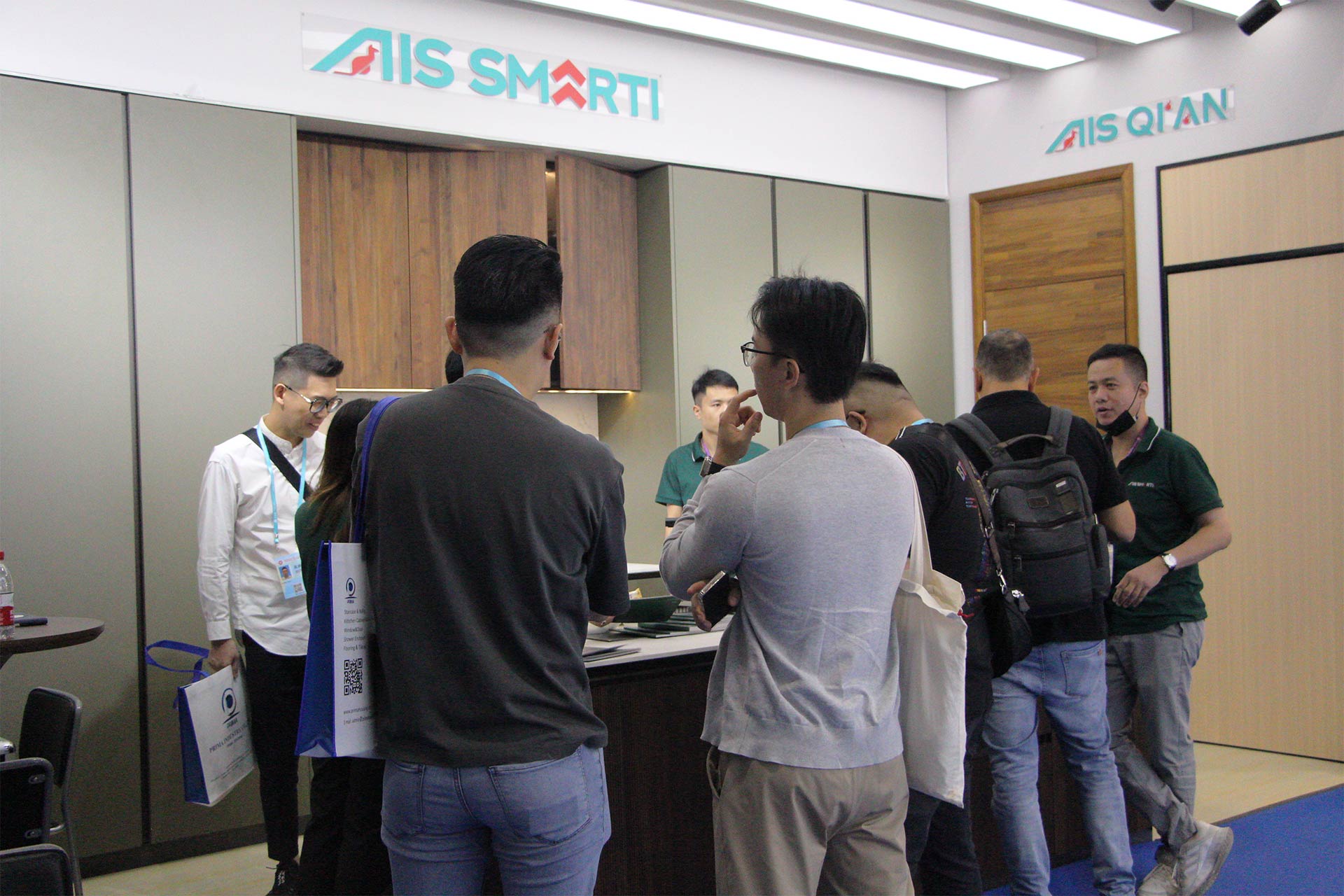 AIS Custom Cabinet exhibition