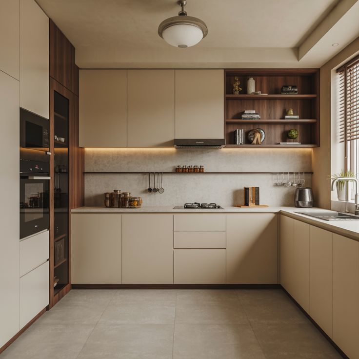 AISCabinet "Installer fitting cabinets from top Oceania Kitchen Cabinet Makers in a new apartment kitchen"