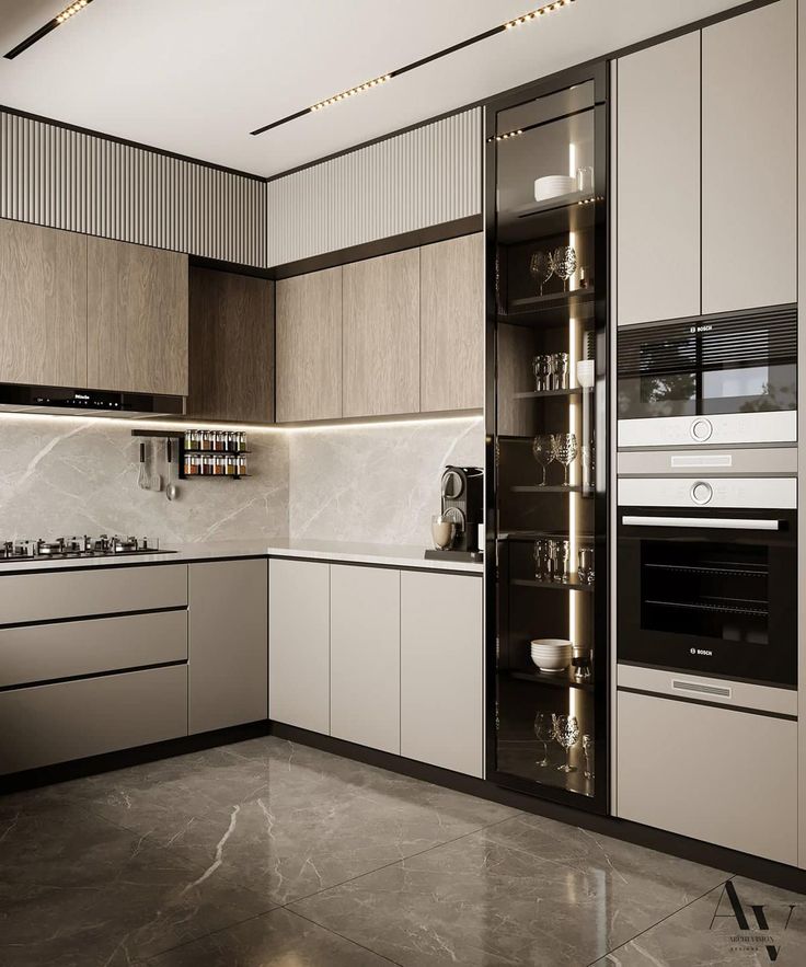 AIS Cabinet Future-ready kitchen renovation with timeless design and modular cabinets.